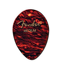 Guitar Picks - Fender - 358 - Celluloid