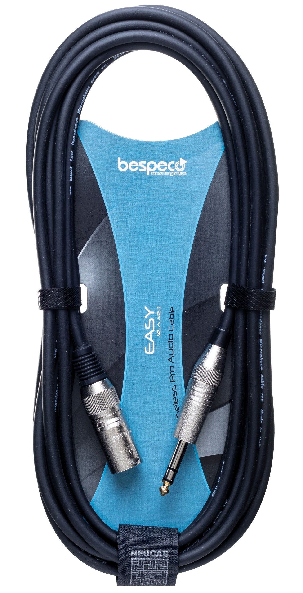 bespeco XCMS600 Easy Series Loud Speaker Cable TRS-XLRM