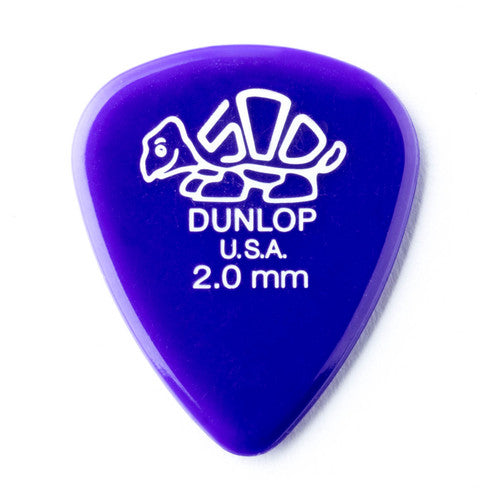 Dunlop 41-200 Delrin 500, Guitar Pick 2.0mm