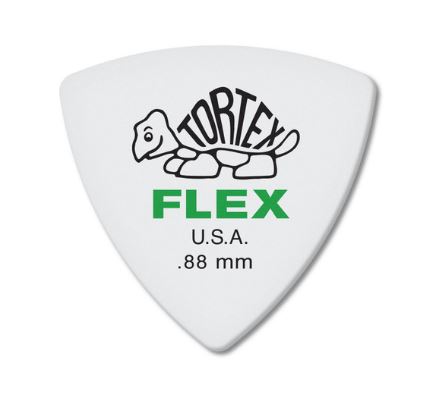 Dunlop TORTEX® FLEX™ TRIANGLE PICK 0.88MM