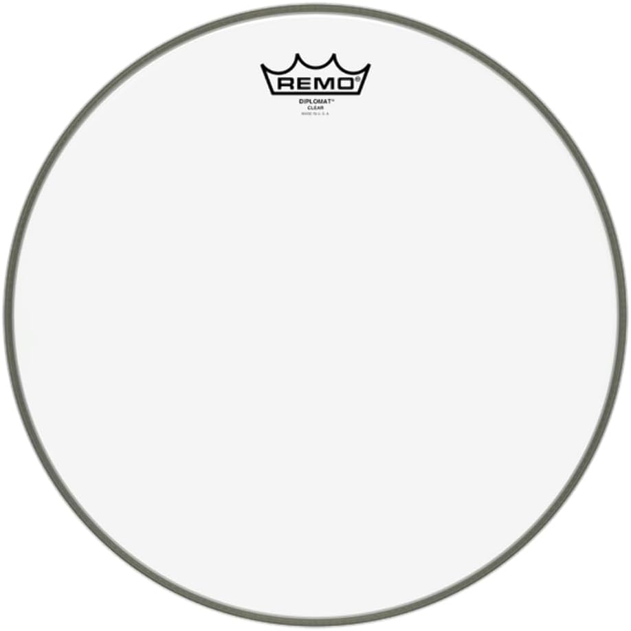 Remo Diplomat 0316-00 Batter, Clear Drum Head, 13 inch.