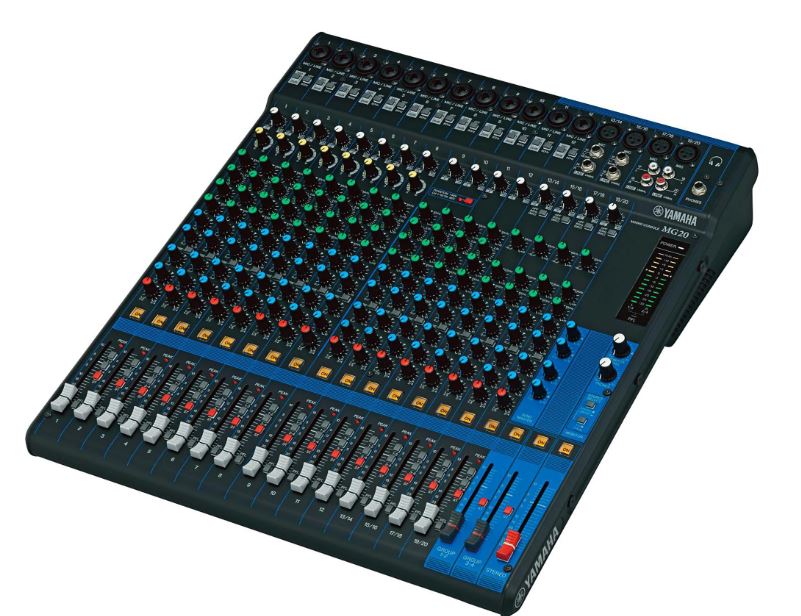 Yamaha-MG20XU Analog 20 Channels Mixer