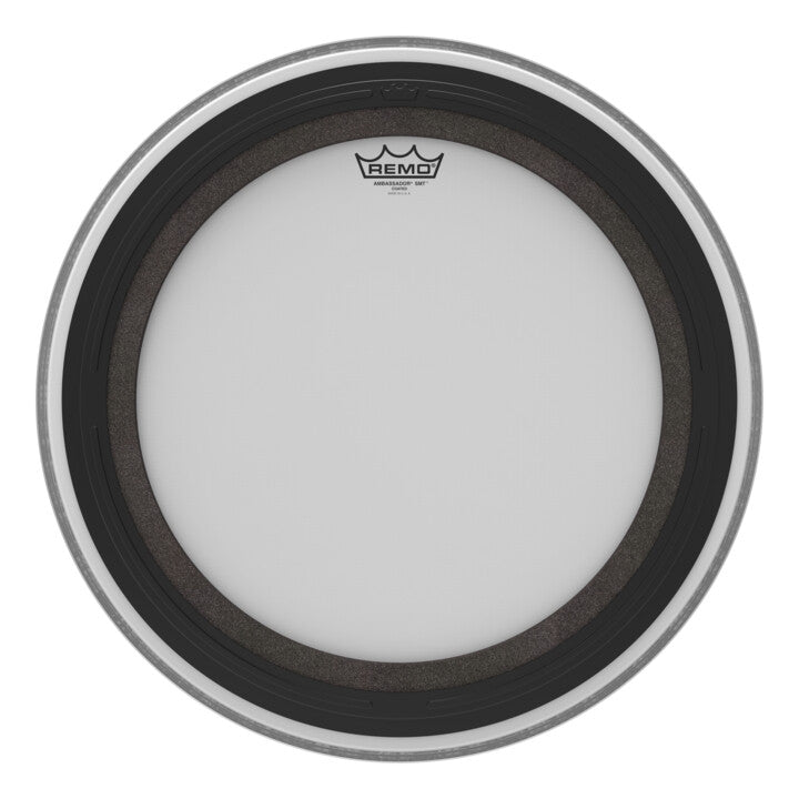 Remo Ambassador, BR-1120-00-SMT, Coated Bass Drum Head, SMT - 20 Inch