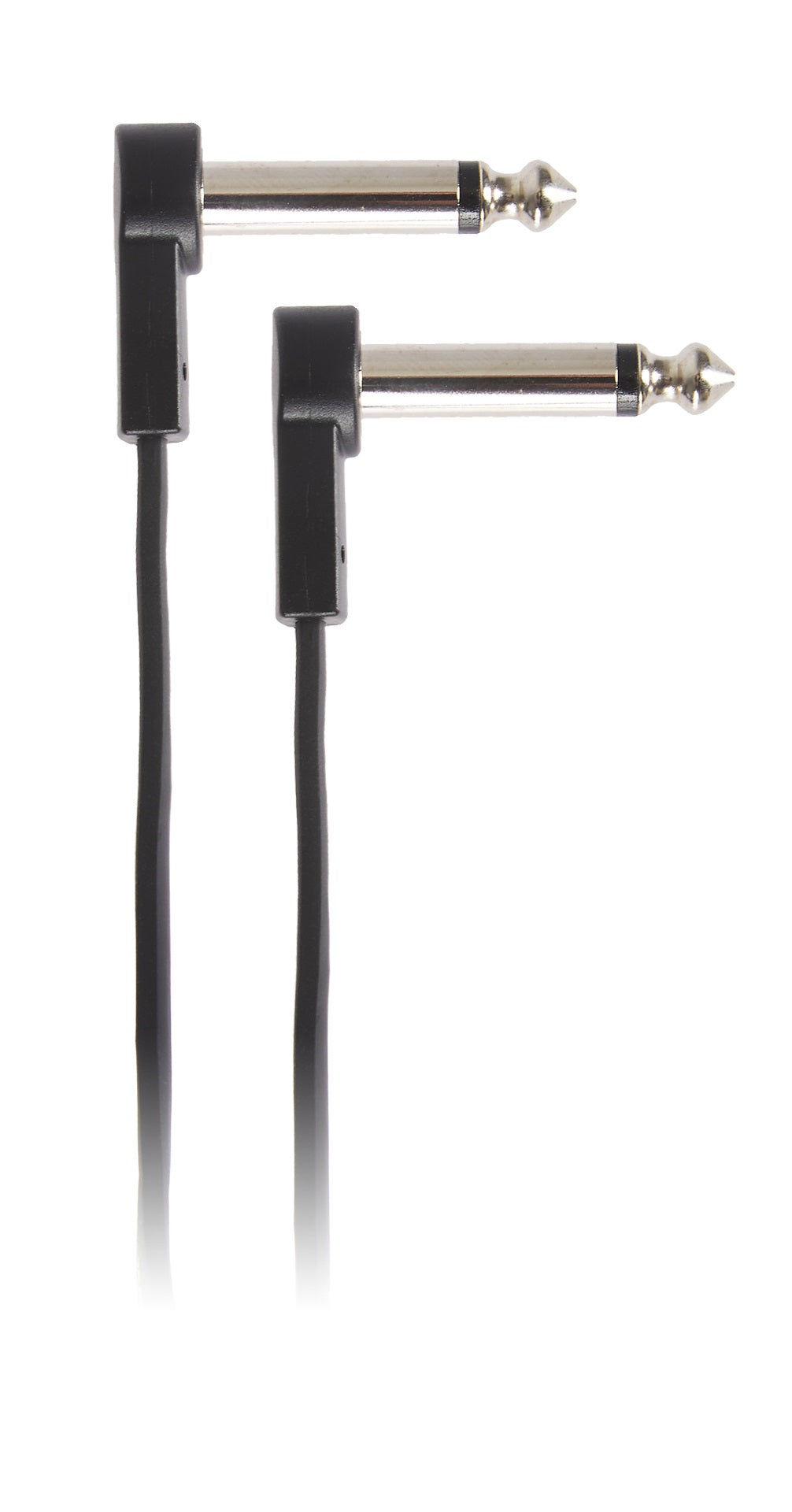 bespeco Silos Series, BS030PPN, Flat Patch Cable, 30cm/11.8 inch, Right Angle-to-Right-Angle, Black