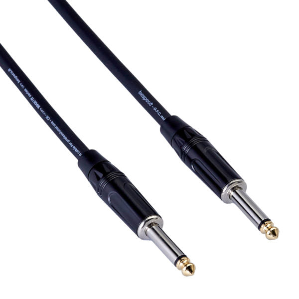 bespeco Rock-IT Series, RKJJ450R, Instrument Cable,2 Mono Jacks,4.5m / 14.76ft,Black