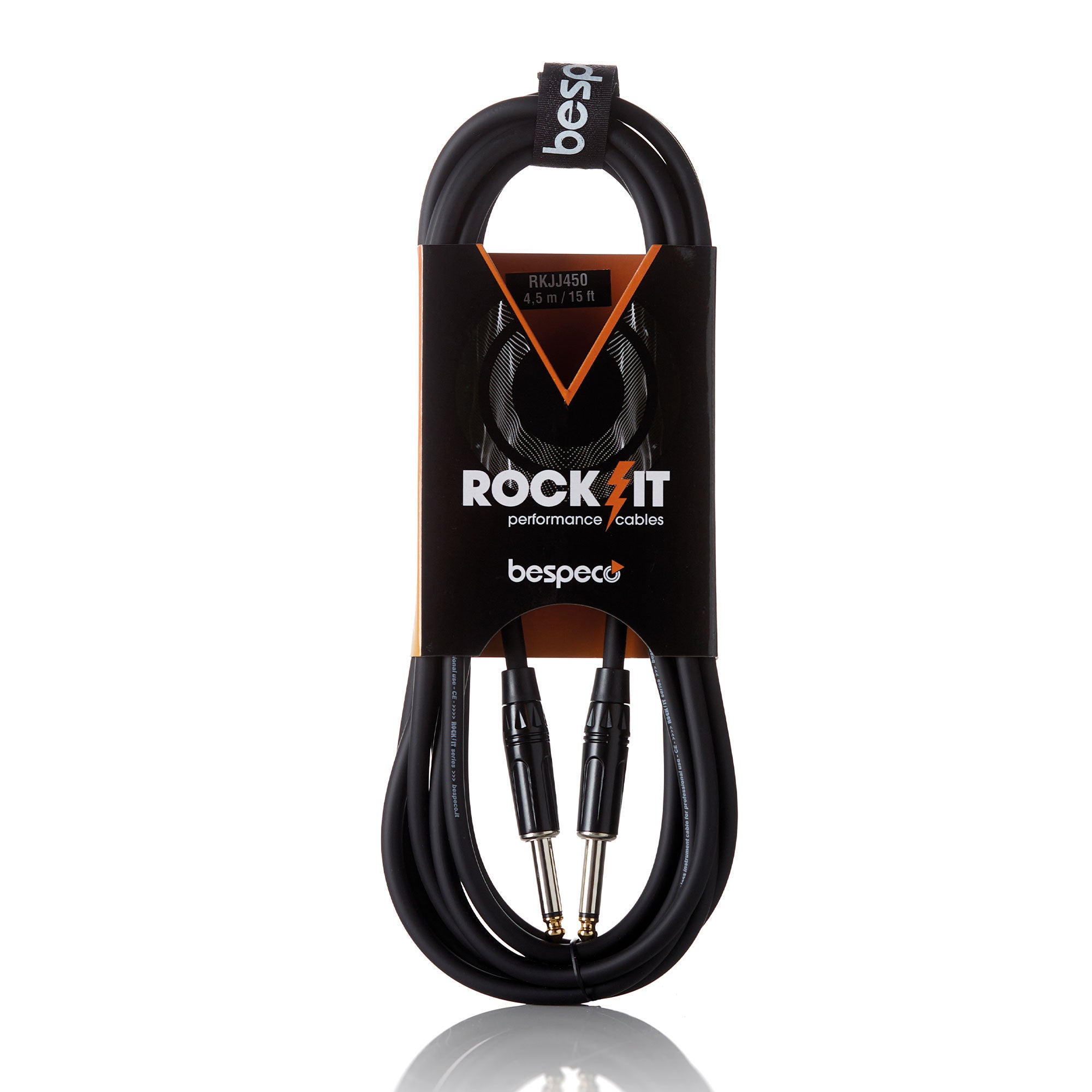 bespeco Rock-IT Series, RKJJ900, Instrument Shielded Cable, 9m / 29.52ft., Black