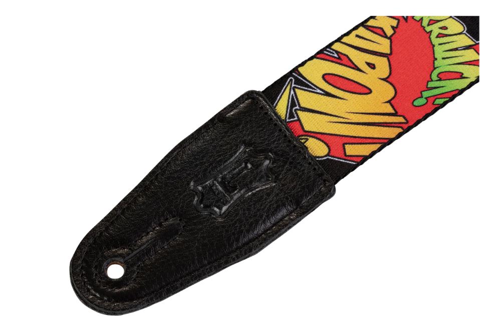 Levy's MPD2-036, Onomatopoeia Guitar Strap, 2.0", Poly