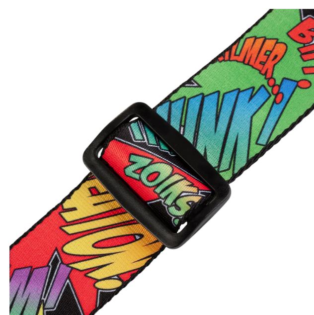 Levy's MPD2-036, Onomatopoeia Guitar Strap, 2.0", Poly