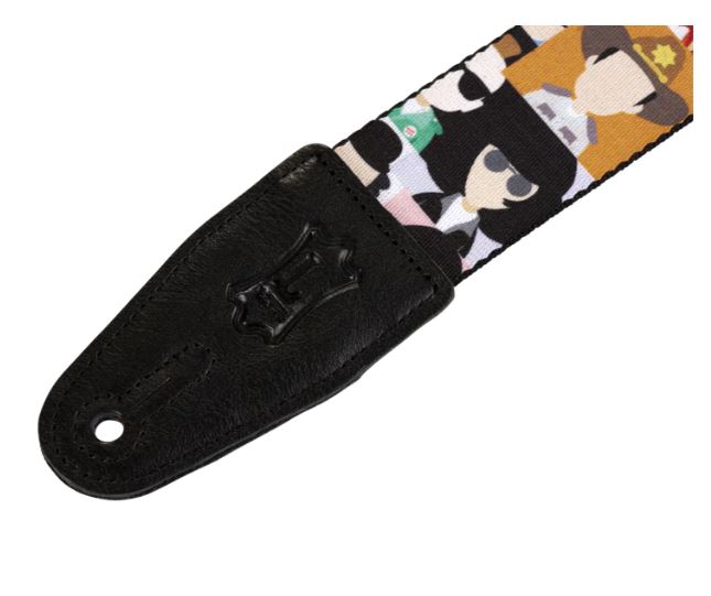 Levy's MPD2-104, Pop Art Guitar Strap, 2.0", Poly