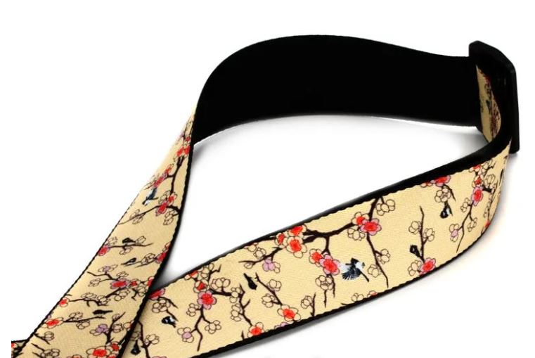 Levy's MP2D2-115, Cherry Tree Japanese Art, Guitar Strap, 2.0", Poly