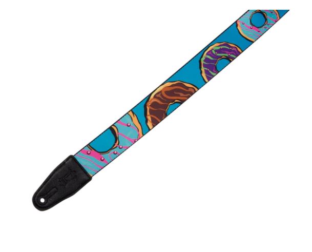 Levy's MPD2-120, Donuts Art, Guitar Strap, 2.0", Poly