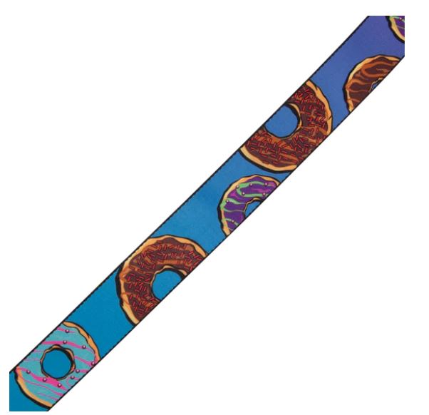 Levy's MPD2-120, Donuts Art, Guitar Strap, 2.0", Poly