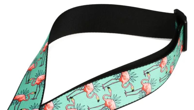 Levy's MPD2-121, Flamingos Guitar Strap, 2.0", Poly