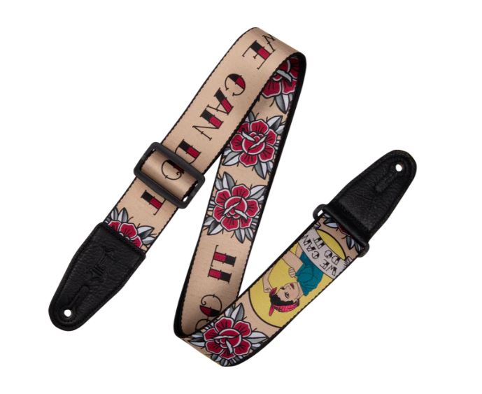 Levy's MPD2-125, Rosie the Riveter, Guitar Strap, 2.0", Poly