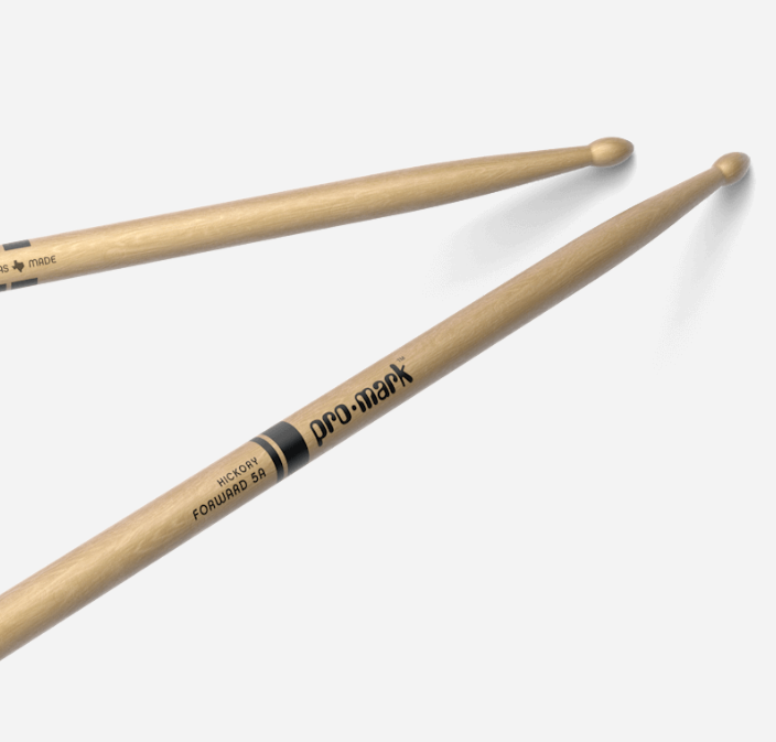 Promark 5A Classic,TX5AW, Hickory Drumsticks. Made in Texas