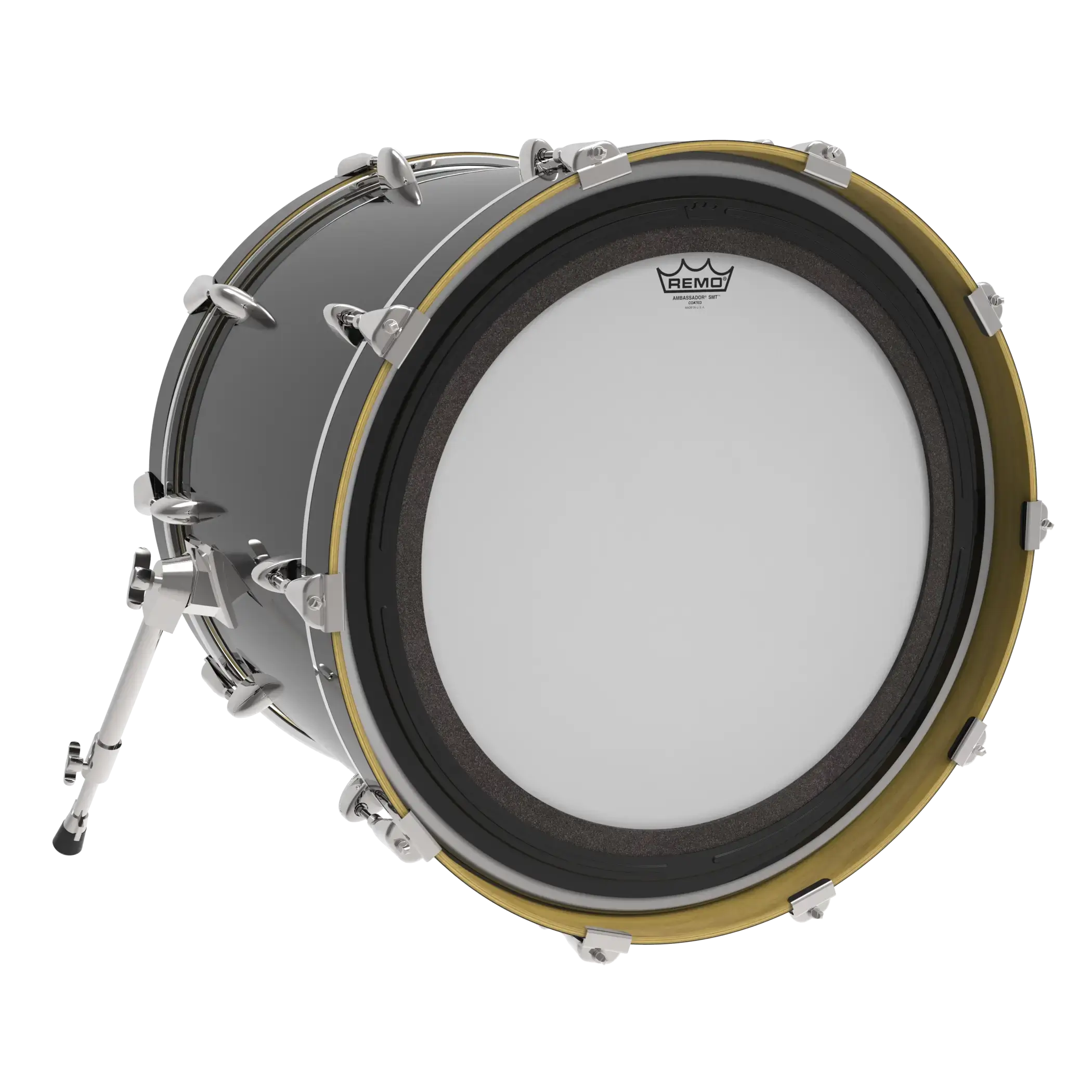 Remo Ambassador, BR-1116-00-SMT, Coated Bass Drum Head, SMT - 16 Inch