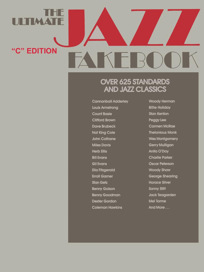 The Ultimate Jazz Fake Book C Edition, Hal Leonard