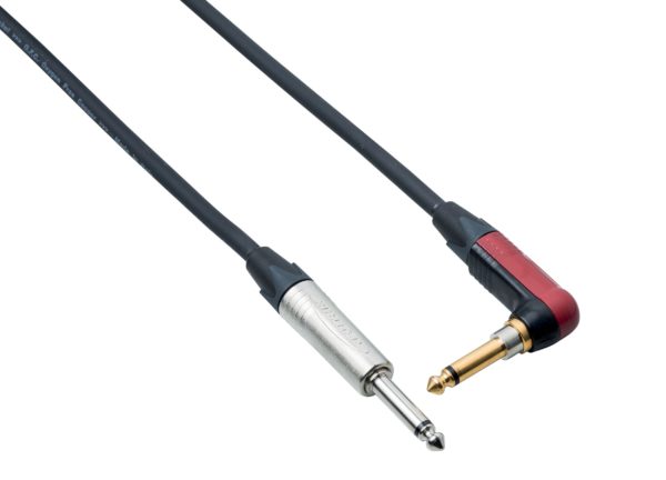 bespeco Professional Series, NCP600SL, Instrument Cable w/ Neutrik Jack/Jack 90, Silent, 6m/19.6ft Length