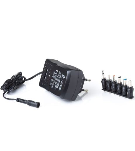 bespeco PS40SW, Power Supply, Switchable 90-20V Input, 50/60HZ,1000mA, Black.