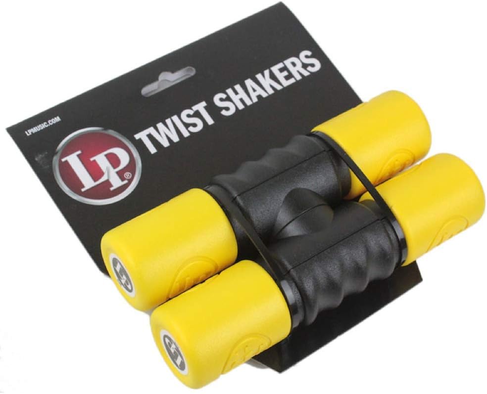 Latin Percussion, LP441TS, Twist Shaker, Soft, Yellow