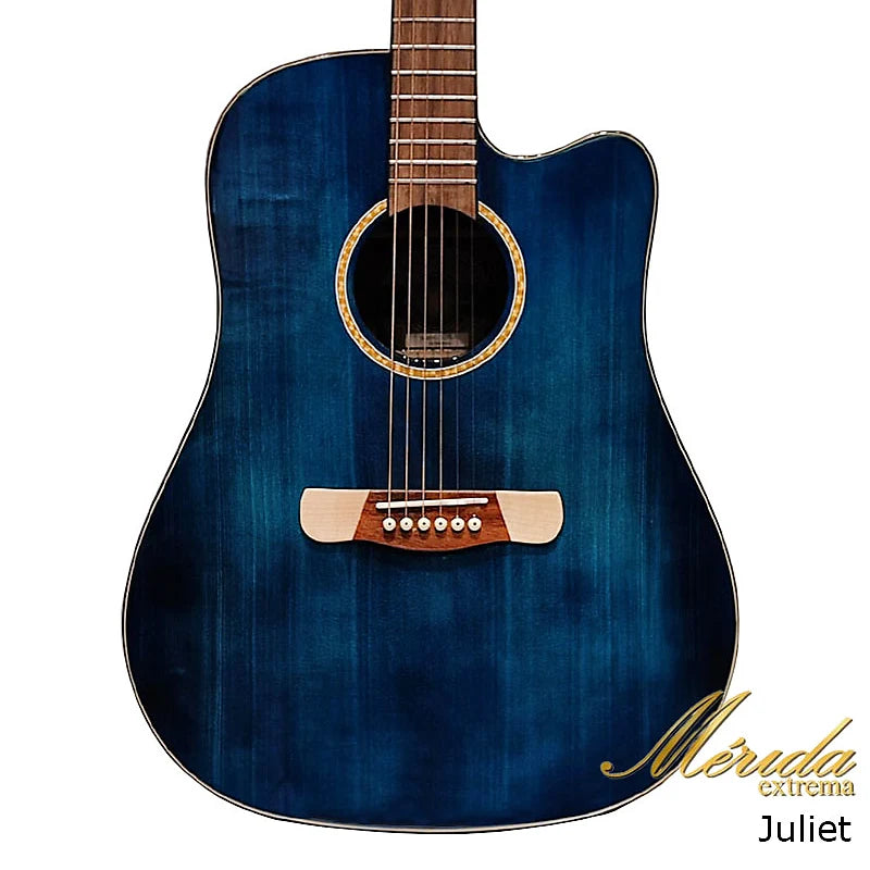 Merida Extrema 41DC Juliet, Dreadnought Cutaway, Acoustic Guitar w/Rosewood Fingerboard, Gig bag included