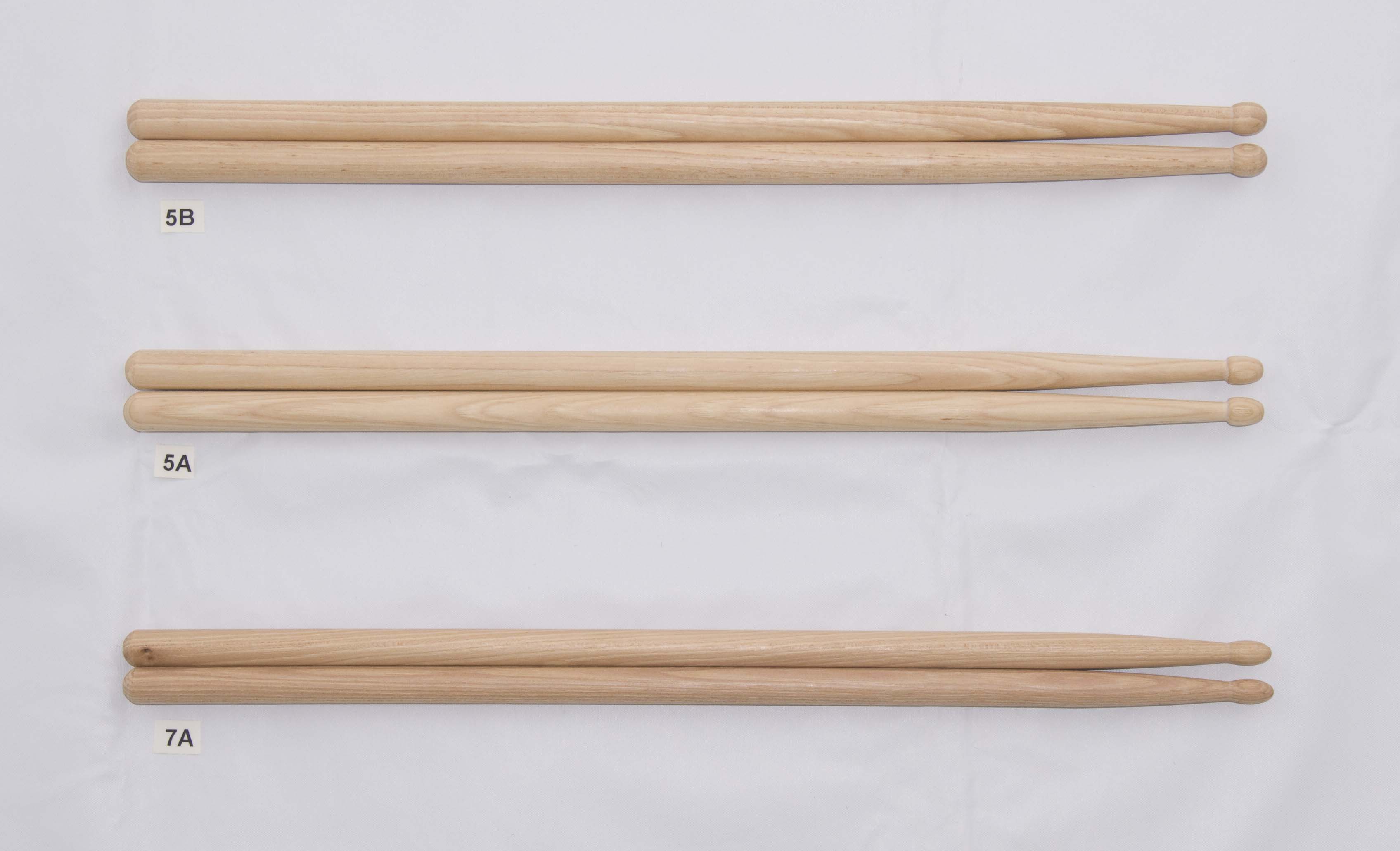 Unbranded 5A Drum Sticks, American Hickory, Wood Tip