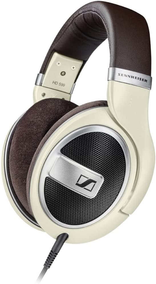 Sennheiser HD 599 Open-Back Headphones Matte Ivory