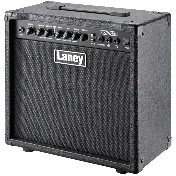 Laney UK  LX35R 35W,Twin Channel AMP 3EQ Band On-board Reverb. Solid State Amp.