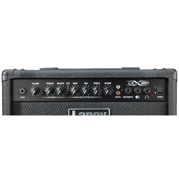 Laney UK  LX35R 35W,Twin Channel AMP 3EQ Band On-board Reverb. Solid State Amp.