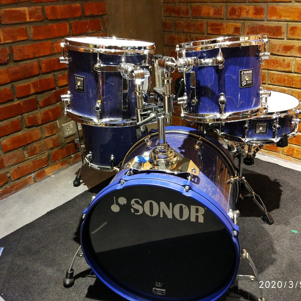 Sonor S Class Blue Series. Vintage 1980s. Made in Germany. Mint Condit