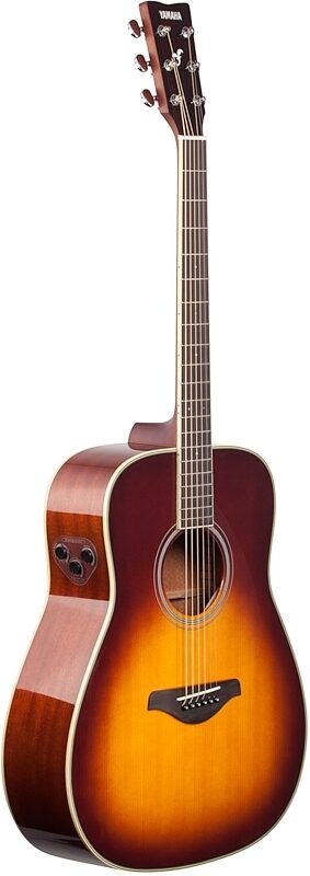 Yamaha FG-TA TransAcoustic Dreadnought, Brown Sunburst