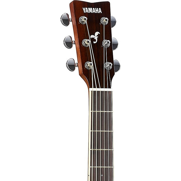 Yamaha FG-TA TransAcoustic Dreadnought, Solid Spruce Top, Mahogany Back & Sides.Vintage Tint