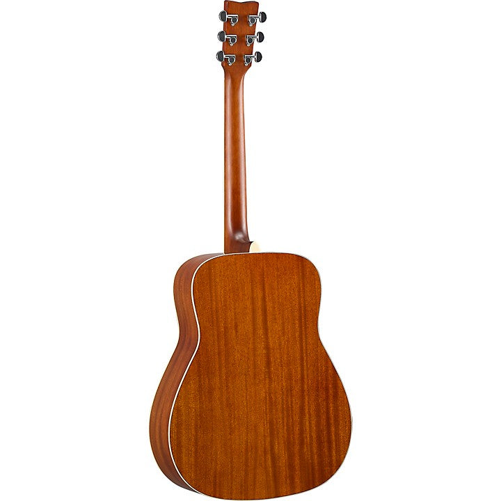 Yamaha FG-TA TransAcoustic Dreadnought, Solid Spruce Top, Mahogany Back & Sides.Vintage Tint