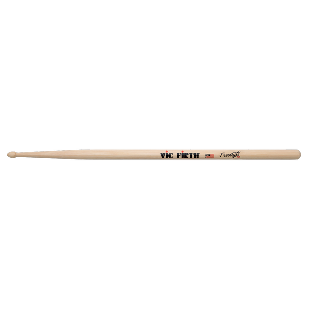 Vic Firth American Concept Freestyle, 5B Drum Sticks, Hickory, Wood Tip